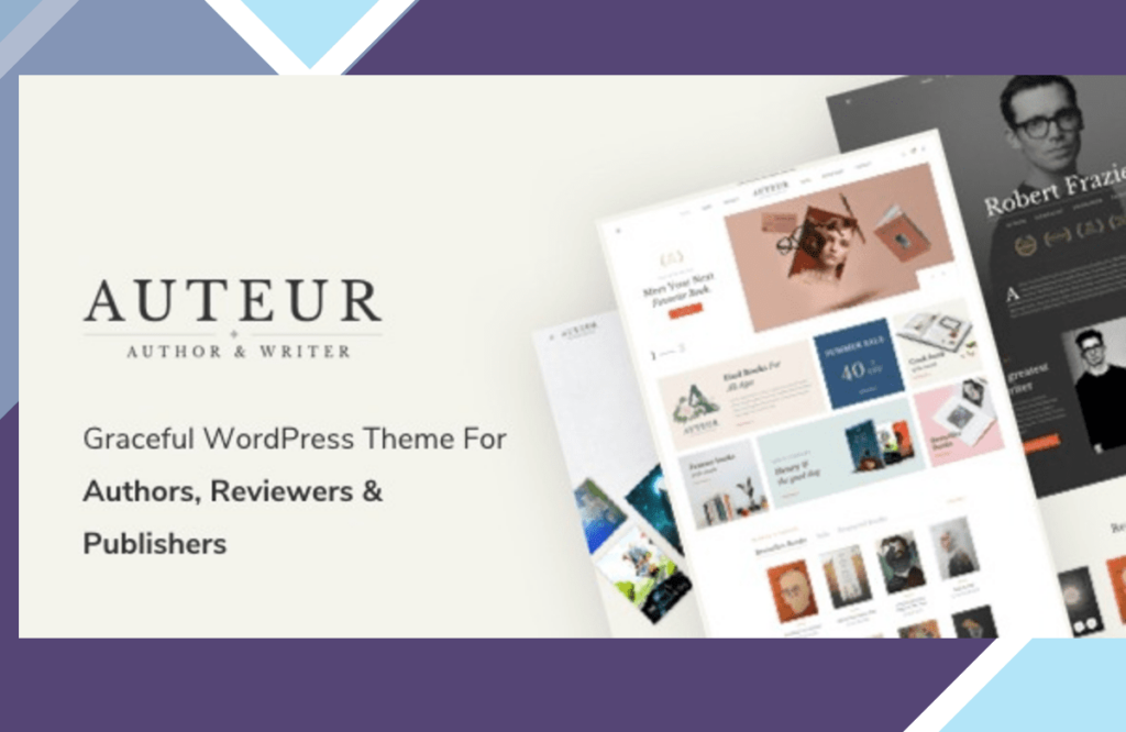 Auteur – WordPress Theme for Authors and Publishers
