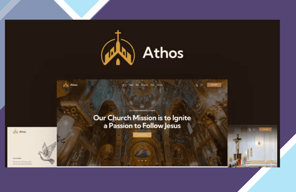 Athos – Orthodox Christian Church WordPress Theme