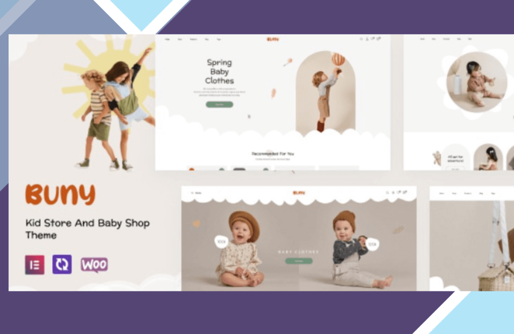 Buny – Kids Store and Baby Shop WordPress Theme