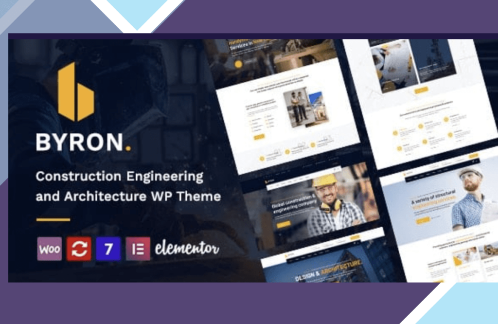 Byron | Construction and Engineering WordPress Theme