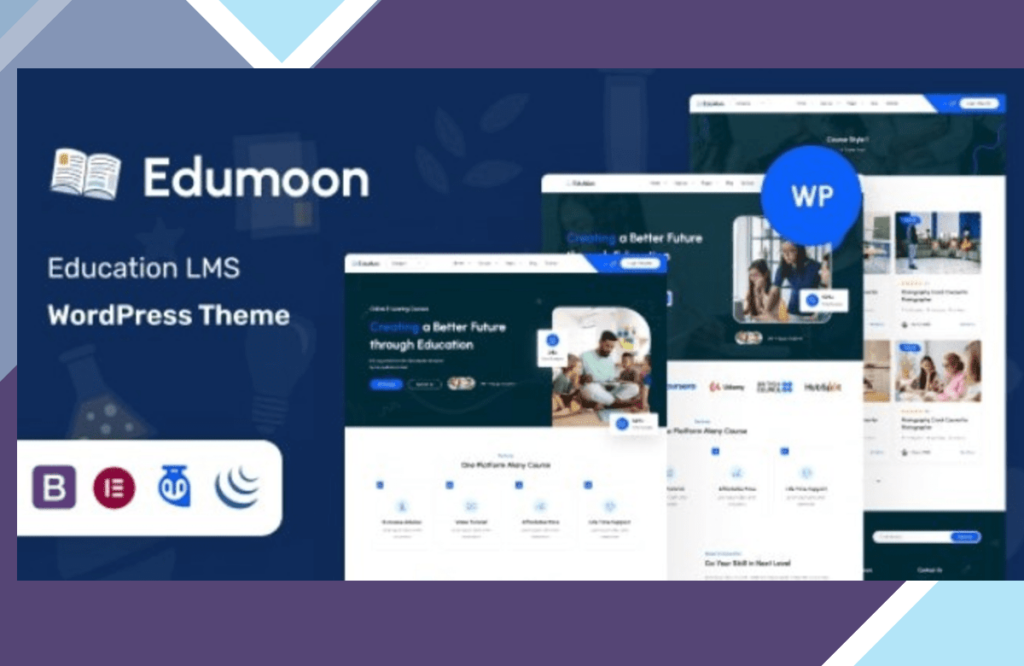 Edumoon – Education LMS WordPress Theme