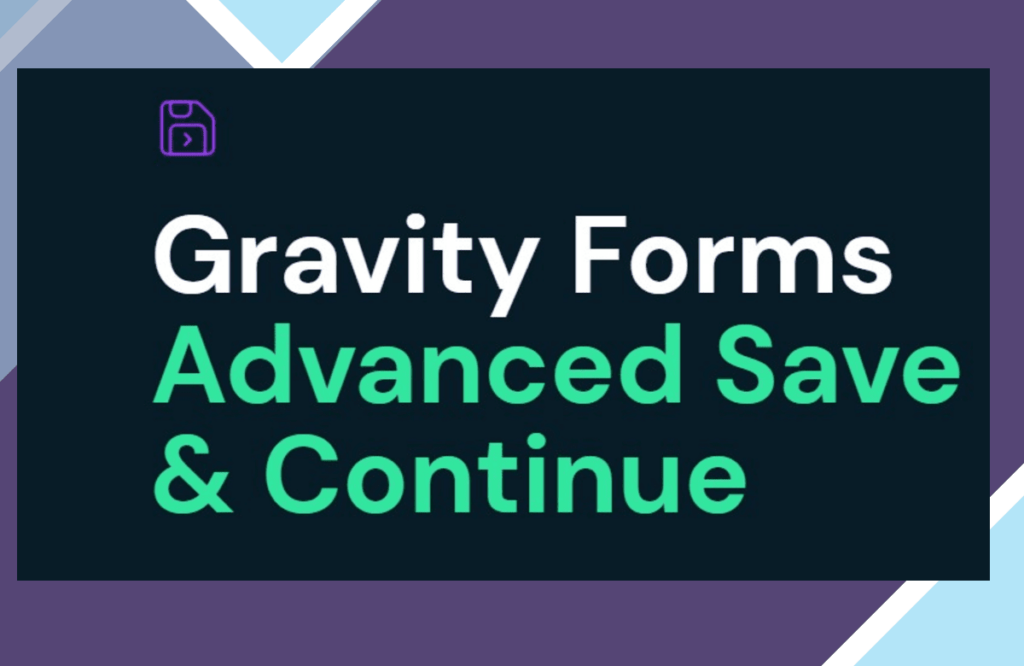 Gravity Perks Advanced Save and Continue