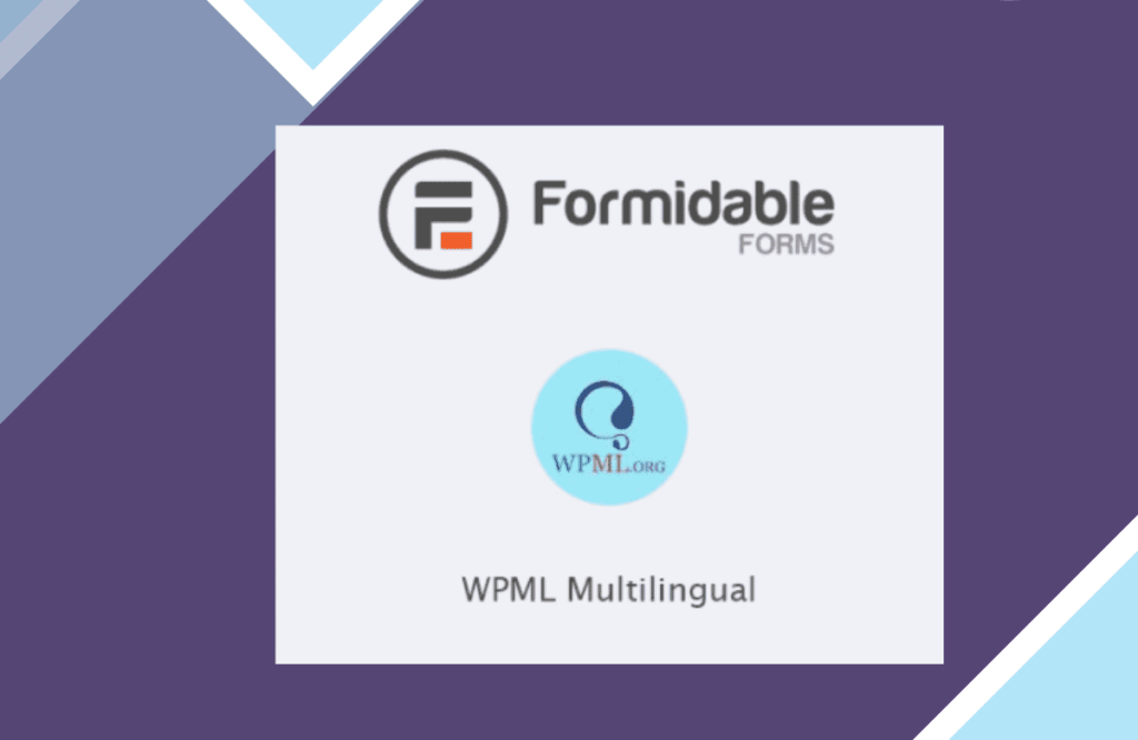 Formidable Forms – WPML Multilingual