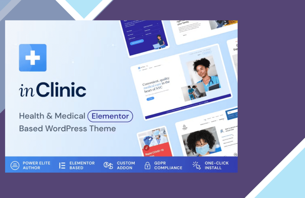 InClinic – Healthcare & Medical WordPress Theme