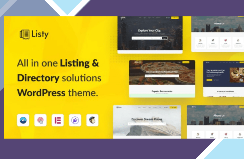 Listy – Listing and Directory Solutions WordPress Theme