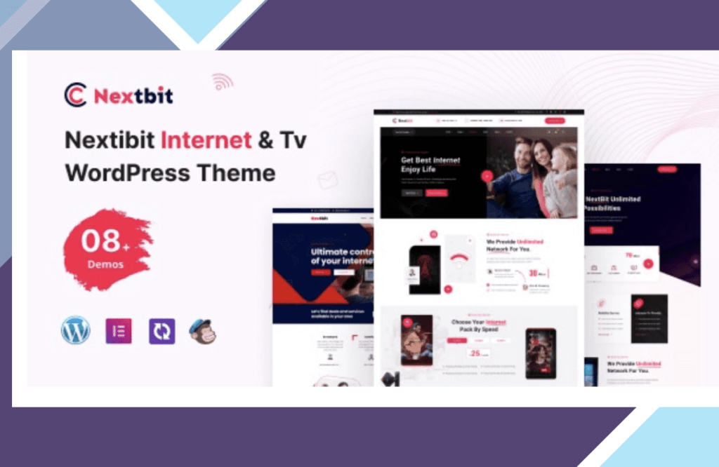 Nextbit – TV and Internet Provider WordPress Theme