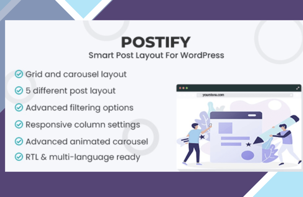 Postify – Smart Post Layout For WordPress