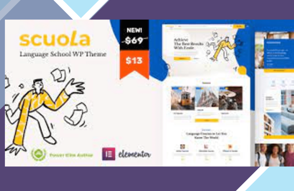 Scuola – Language School WordPress Elementor