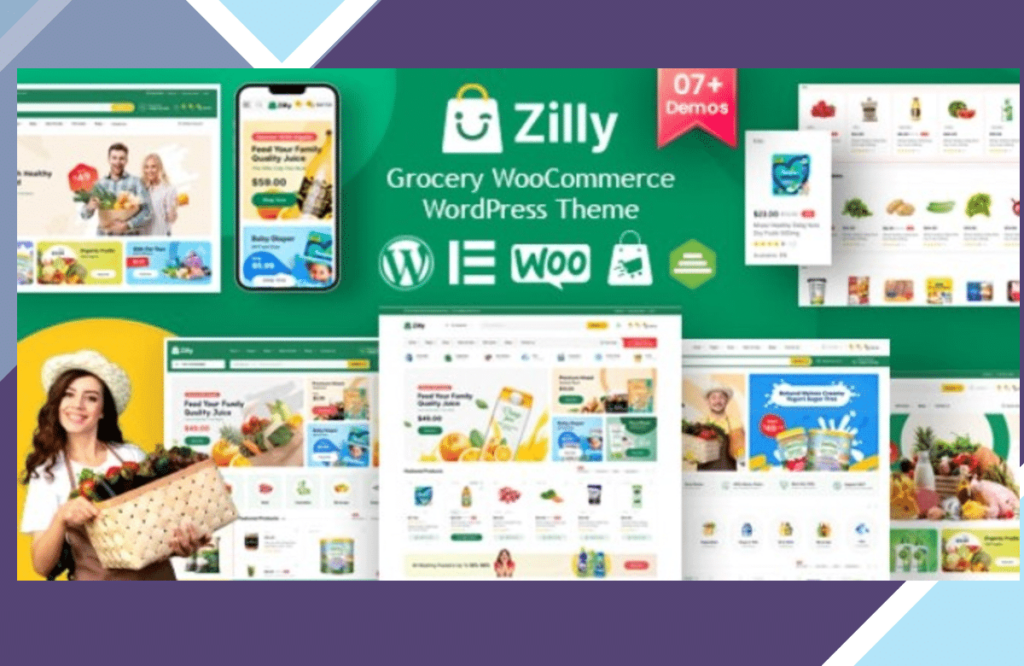 Zilly – Grocery Store WooCommerce WordPress Theme