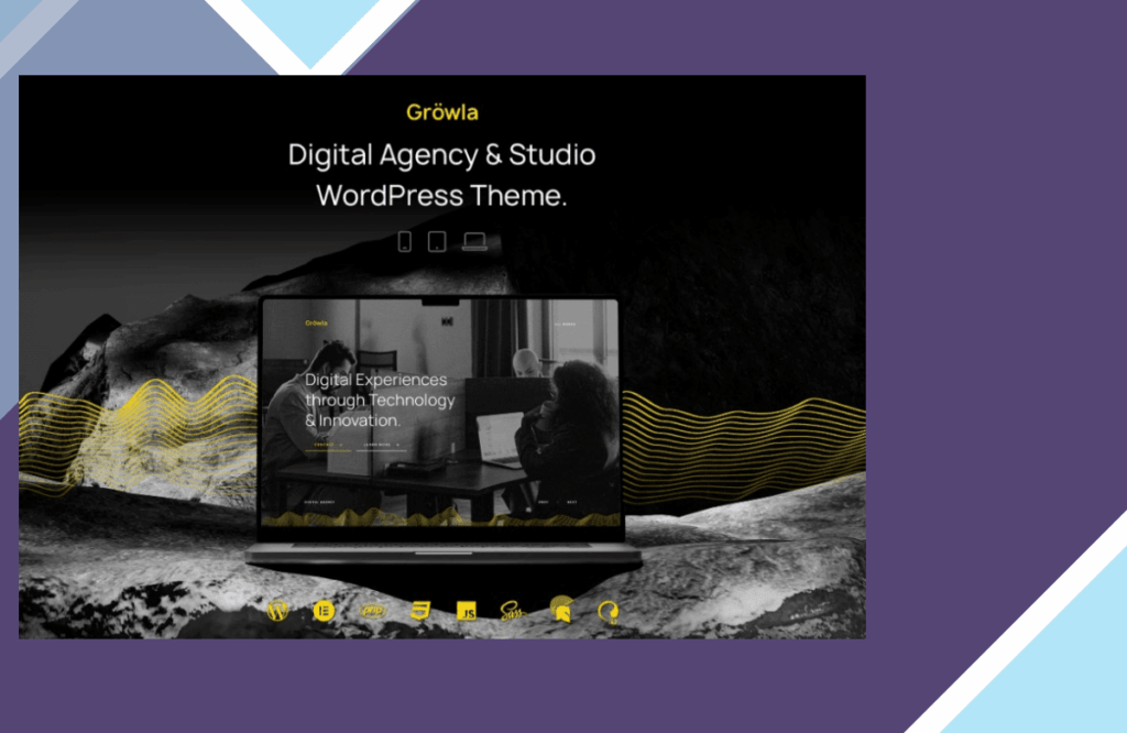 Gröwla – Digital Agency and Studio WordPress Theme