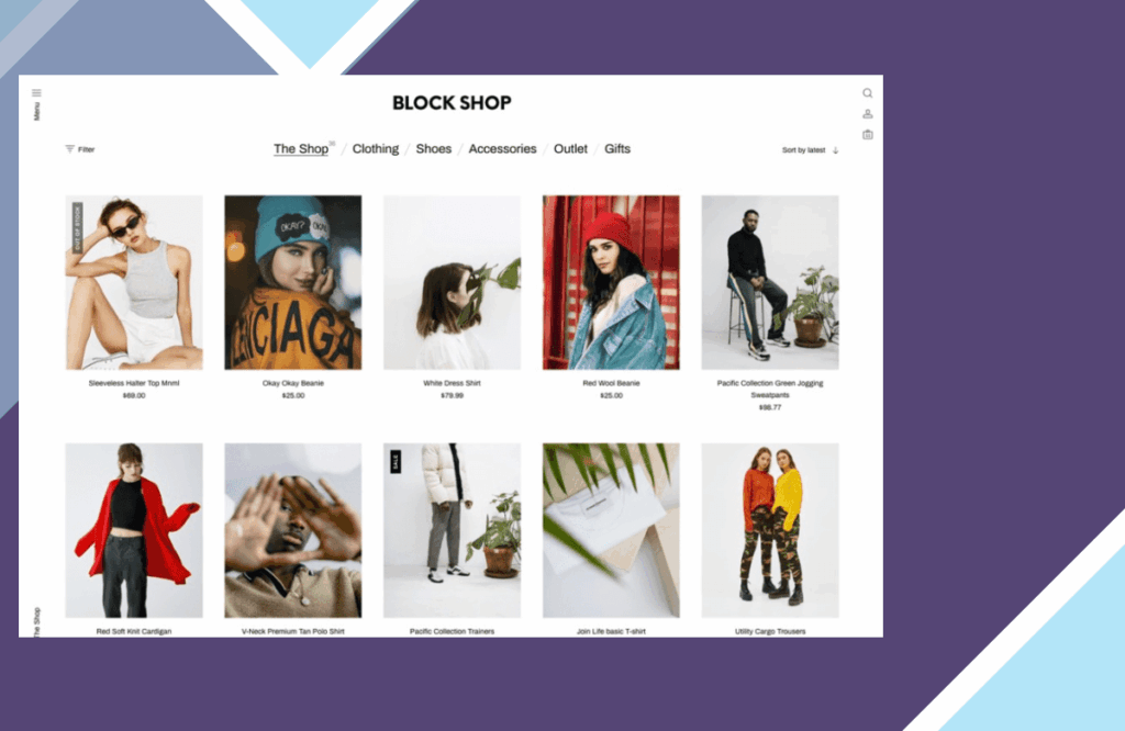 Block Shop WooCommerce Theme