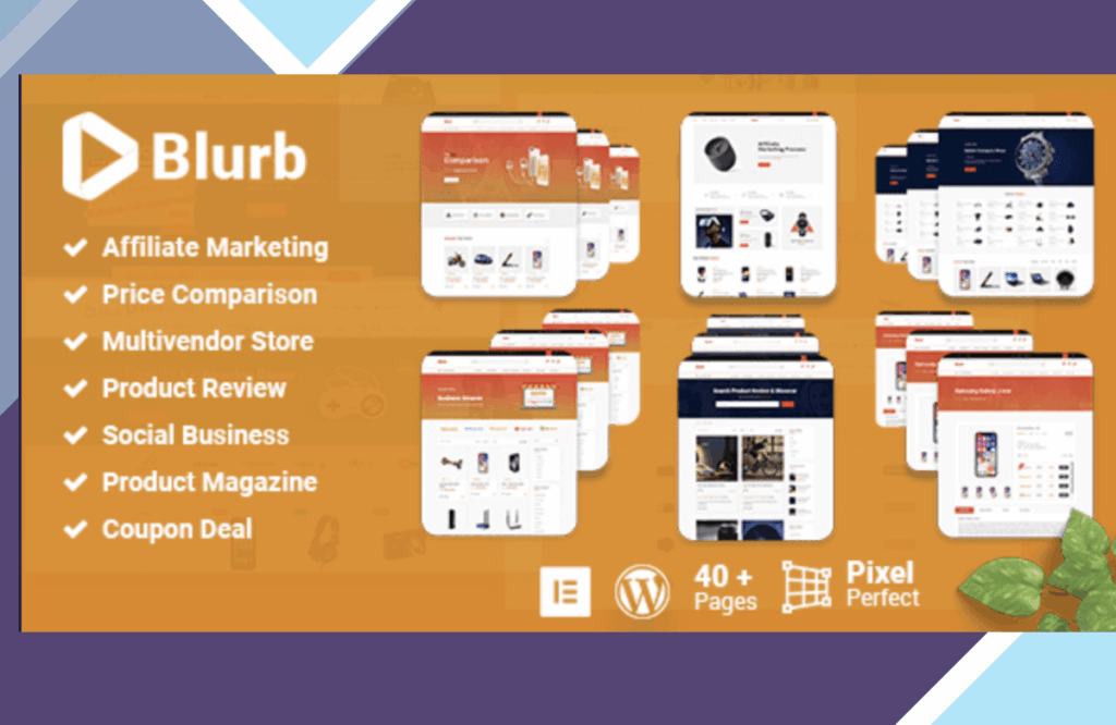 Blurb – Affiliate Marketing WordPress Theme