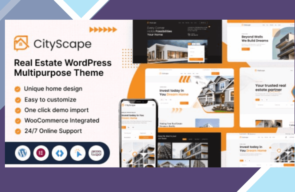 CityScape – Real Estate WordPress Theme