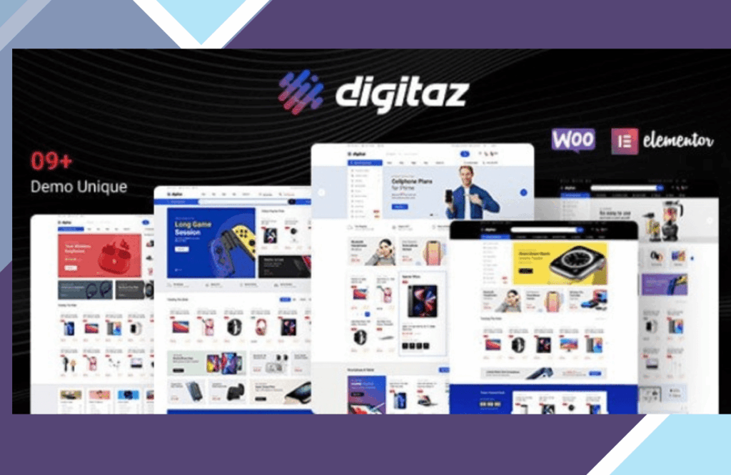 Digitaz – Electronics Elementor WooCommerce Theme