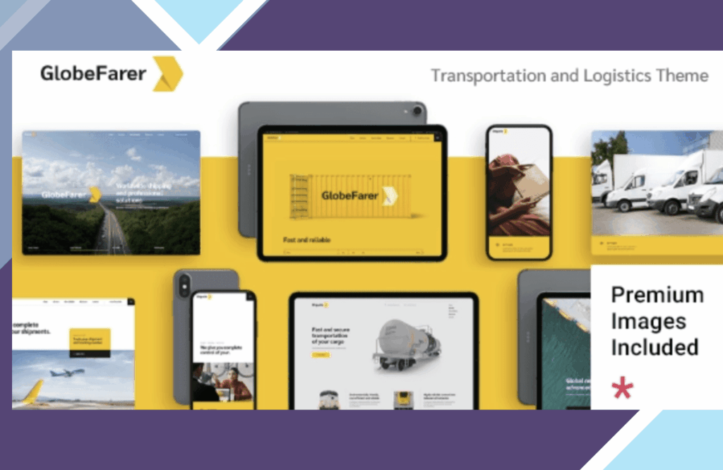 GlobeFarer – Transportation and Logistics Theme