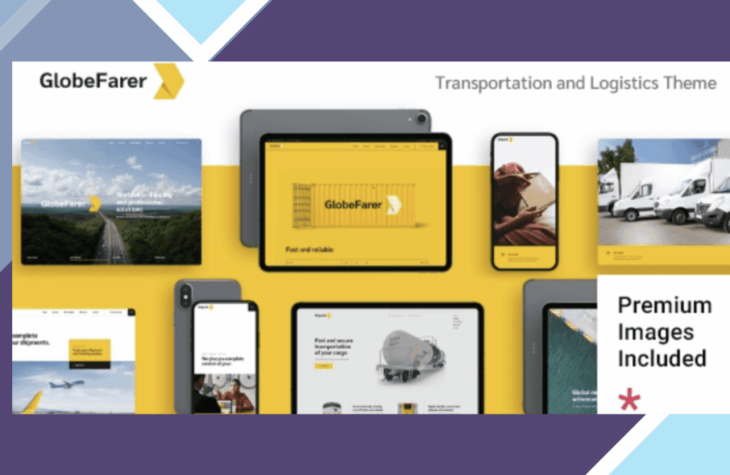 GlobeFarer – Transportation and Logistics Theme