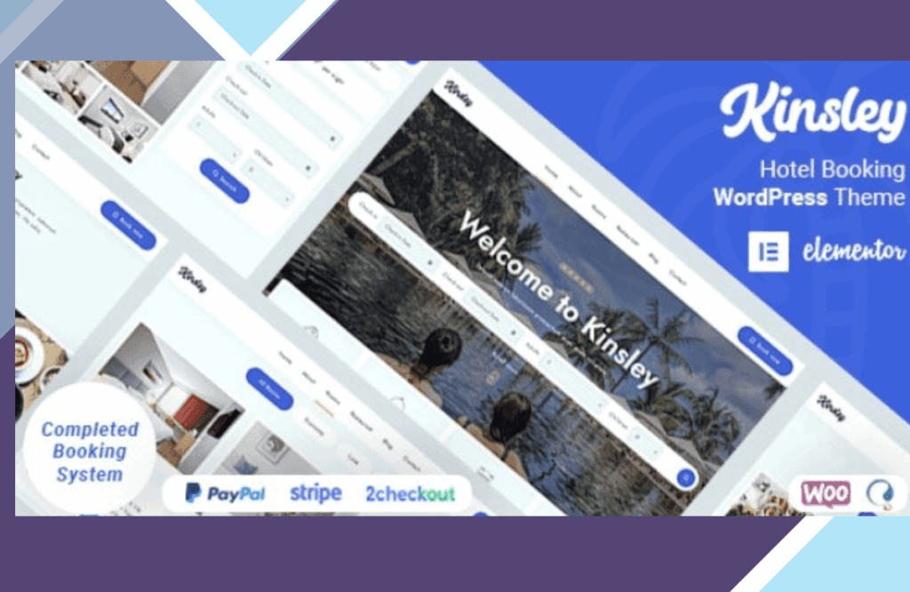 Kinsley – Hotel WordPress Theme