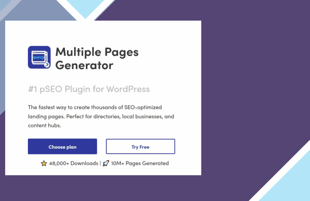 Multiple Pages Generator