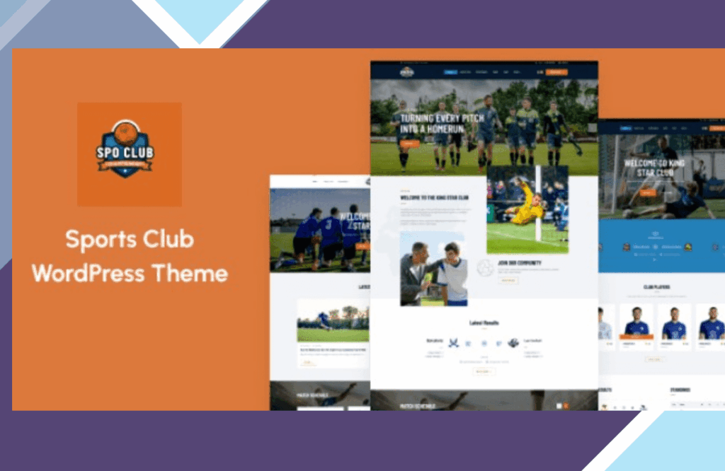SpoClub – Sports Club WordPress Theme