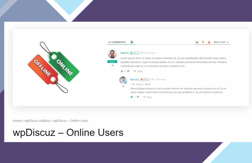 wpDiscuz – Online Users