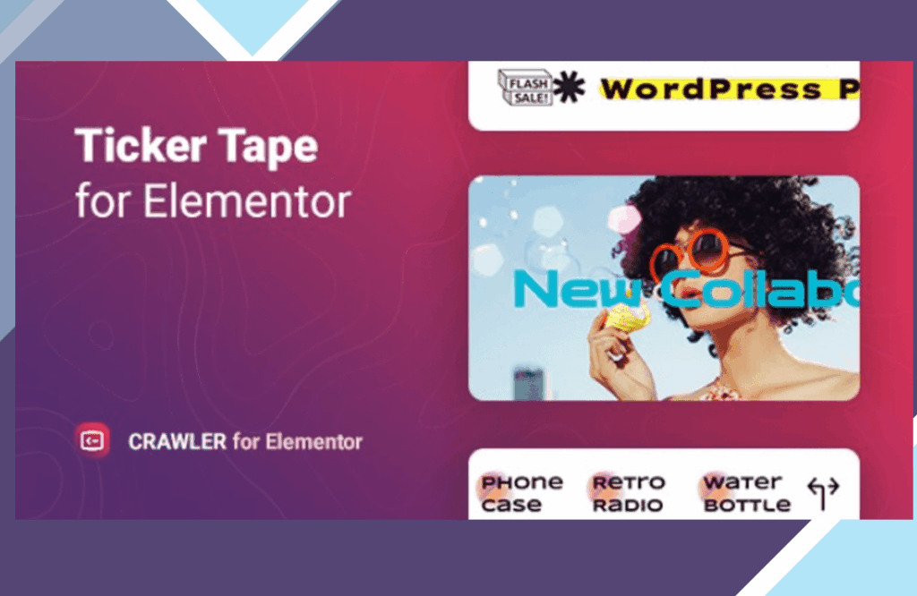 Crawler – Ticker Plugin for Elementor