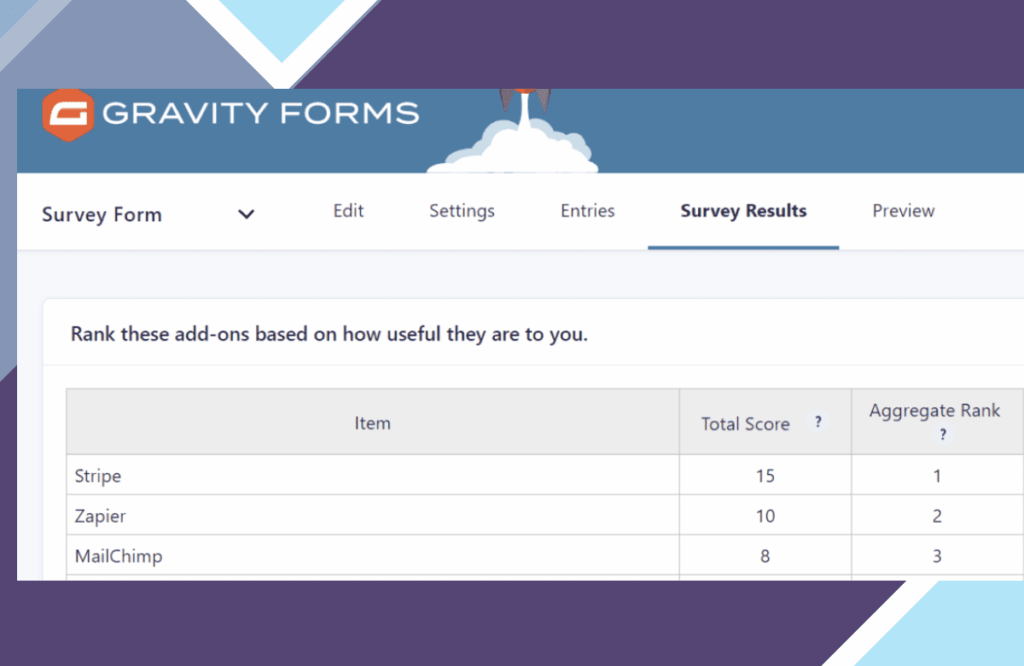 Gravity Forms Survey
