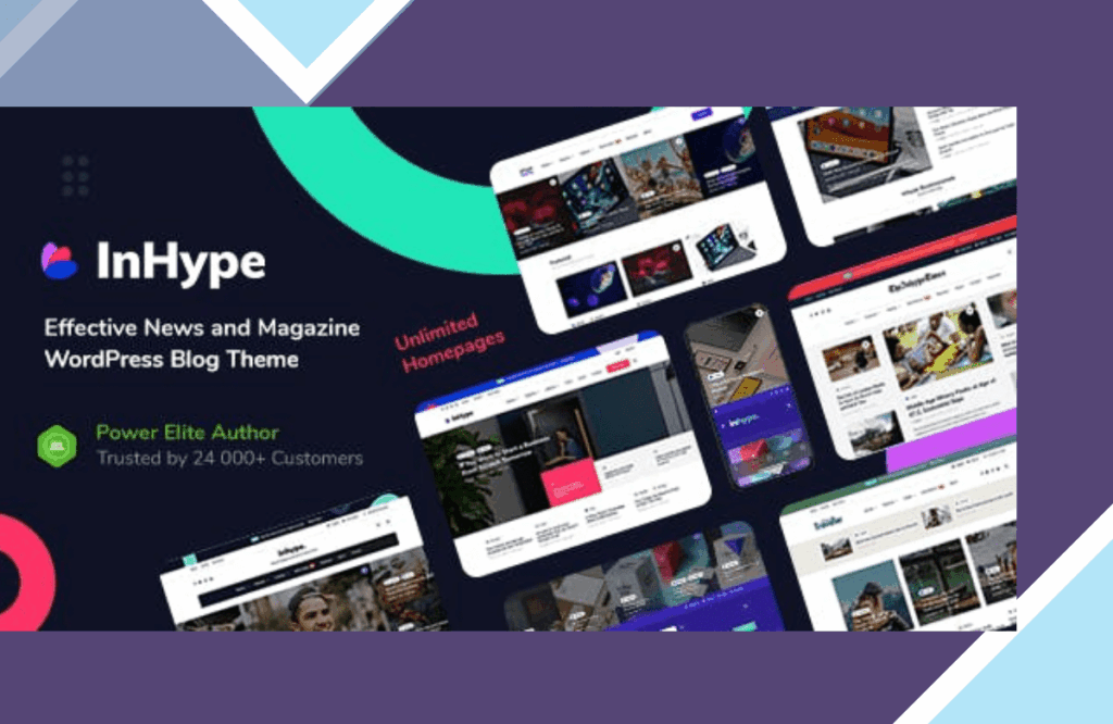 InHype Blog & Magazine WordPress Theme