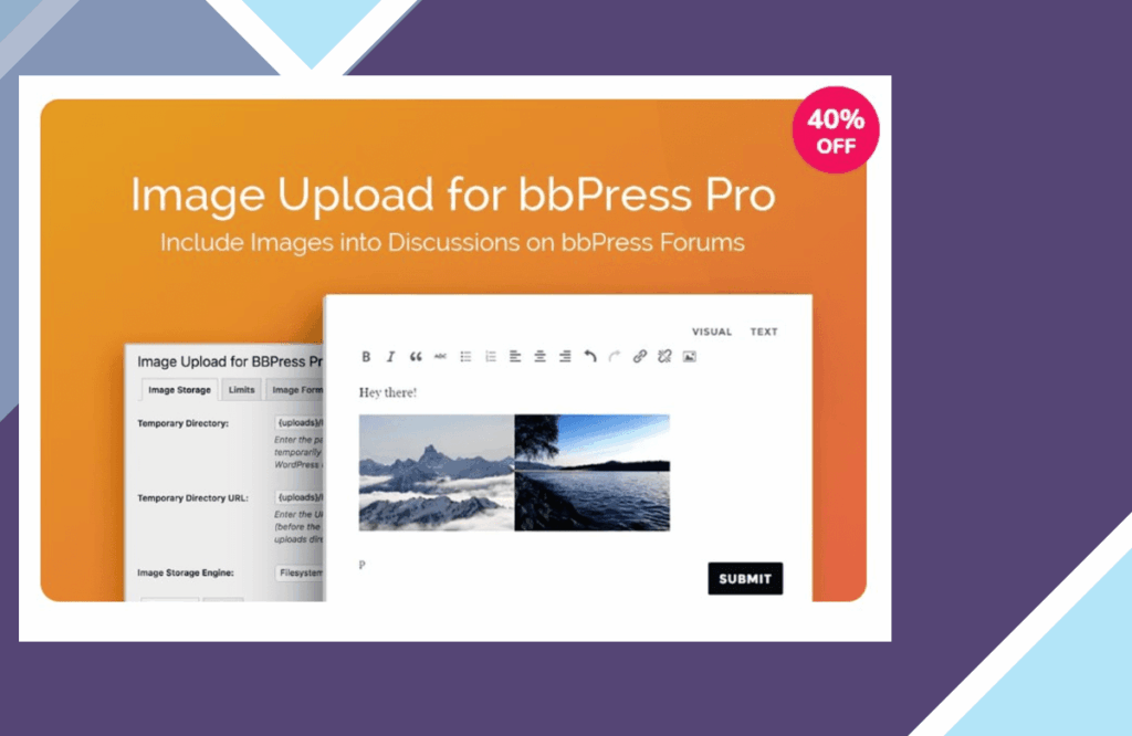 Image Upload for bbPress Pro