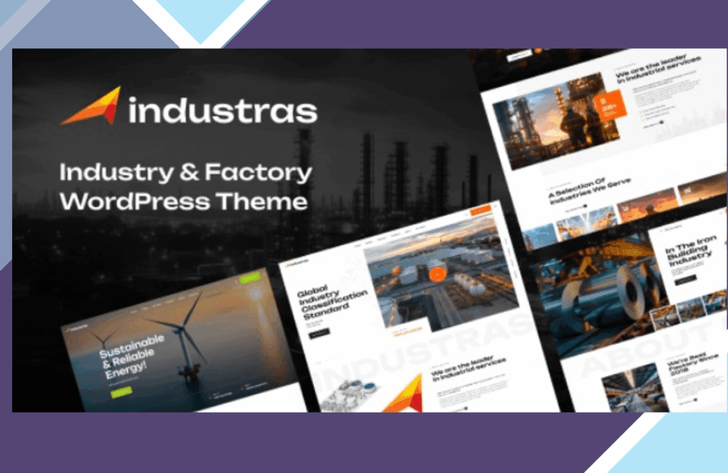 Industras – Industry and Factory WordPress Theme