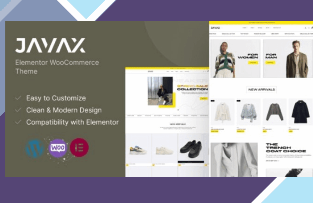 Javax – Elementor WooCommerce Theme