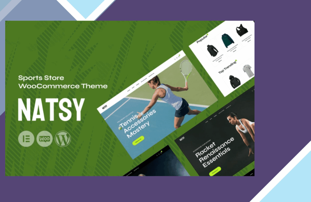 Natsy – Sports Store WooCommerce Theme