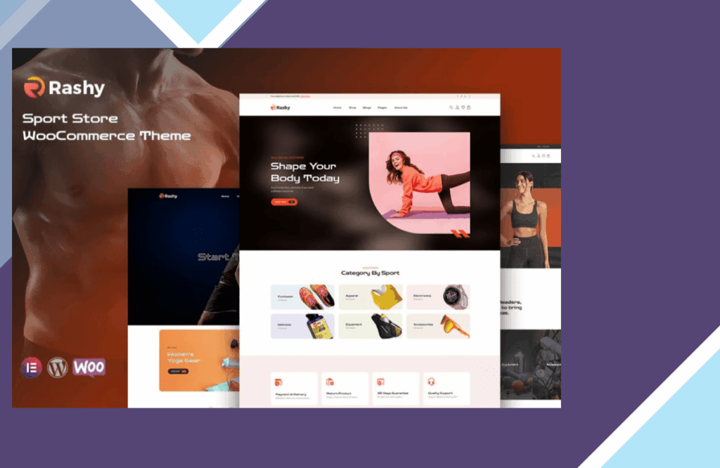 Rashy – Sport Store WooCommerce Theme
