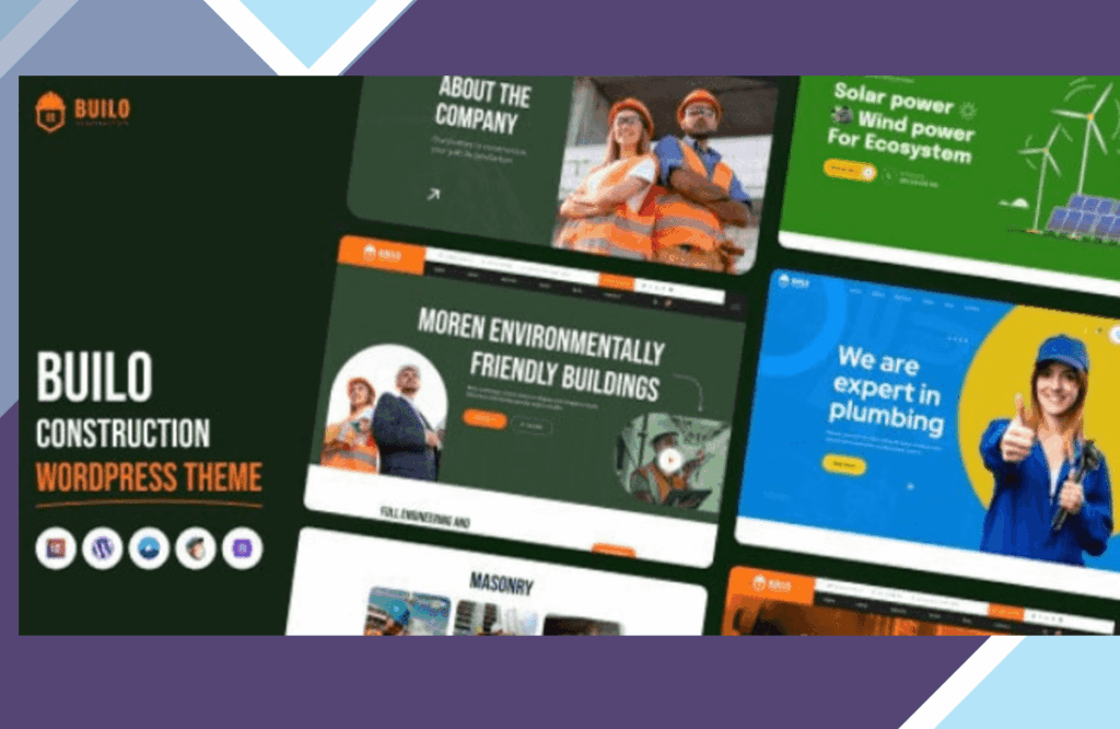 Builo – Construction WordPress Theme