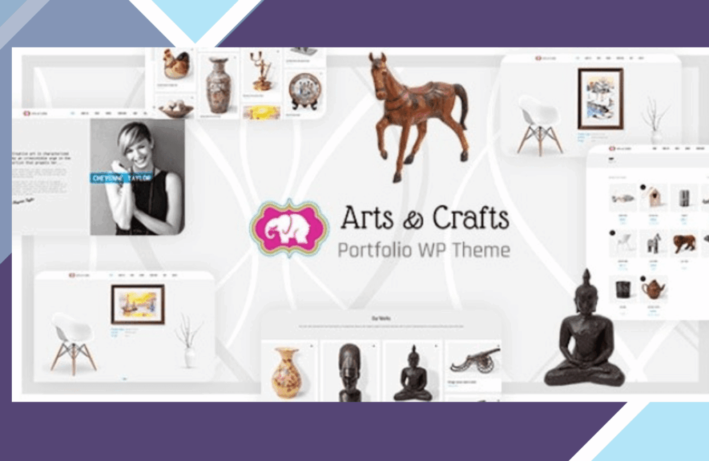 Crafts and Arts – Handmade Artist WordPress Theme