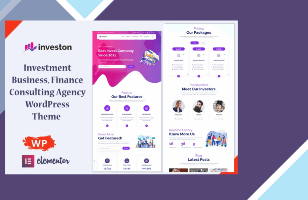 Investon – Investment, Business WordPress Theme