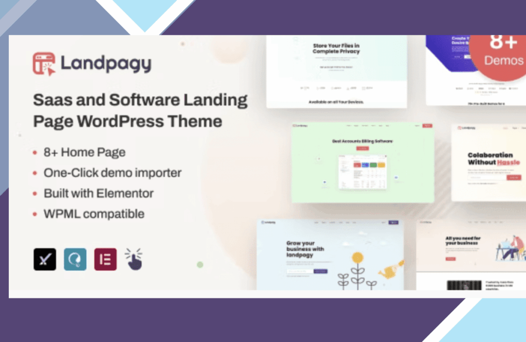 Landpagy – Multipurpose Landing page WordPress Theme
