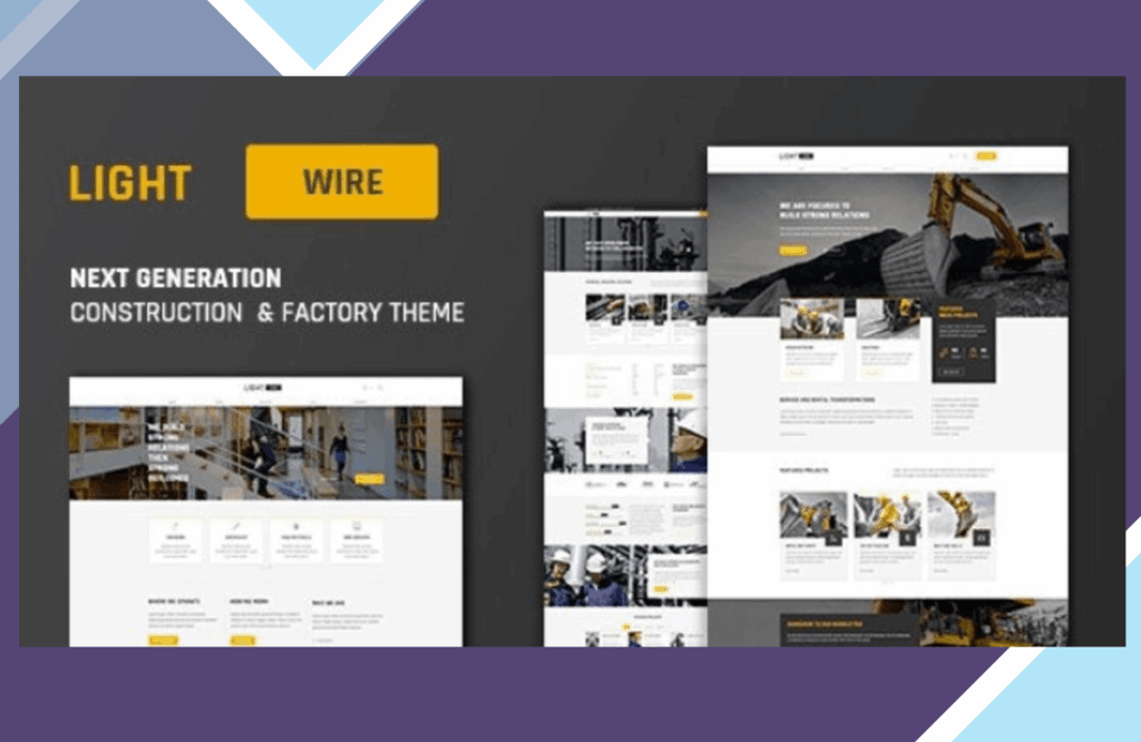 Lightwire – Construction And Industry Theme