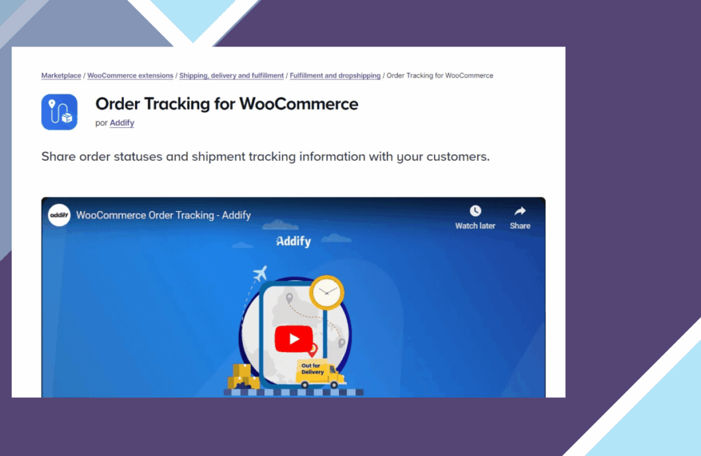 Order Tracking for WooCommerce