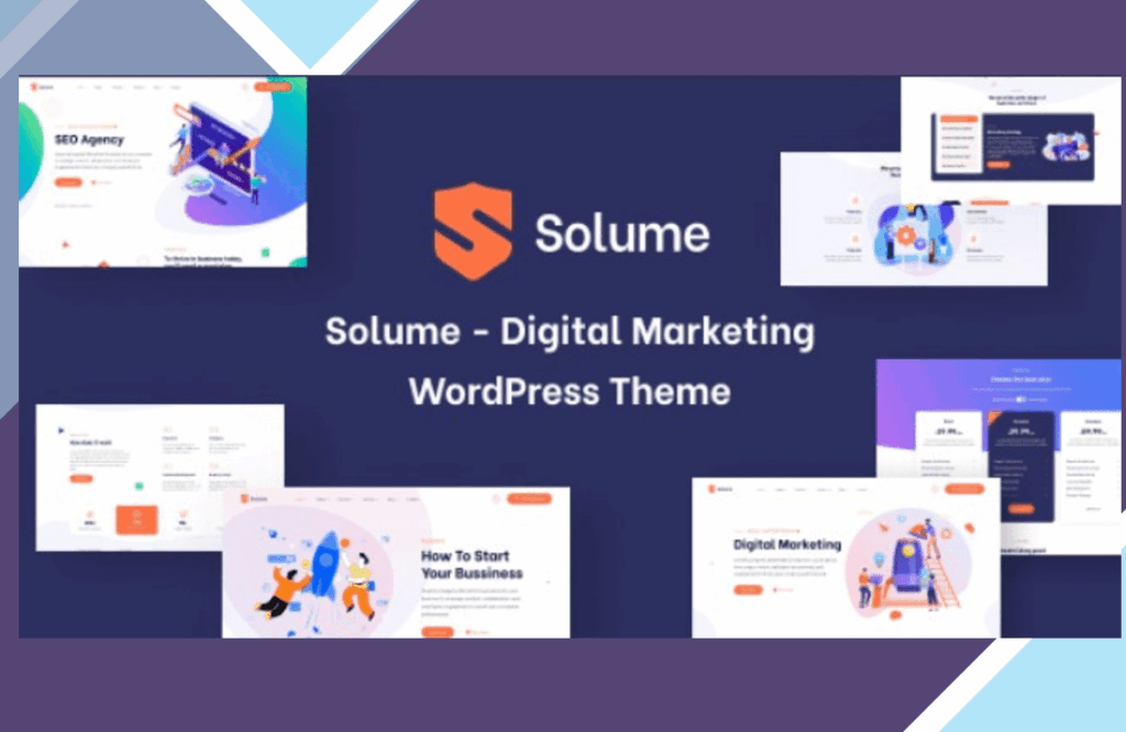 Solume – Digital Marketing WordPress Theme