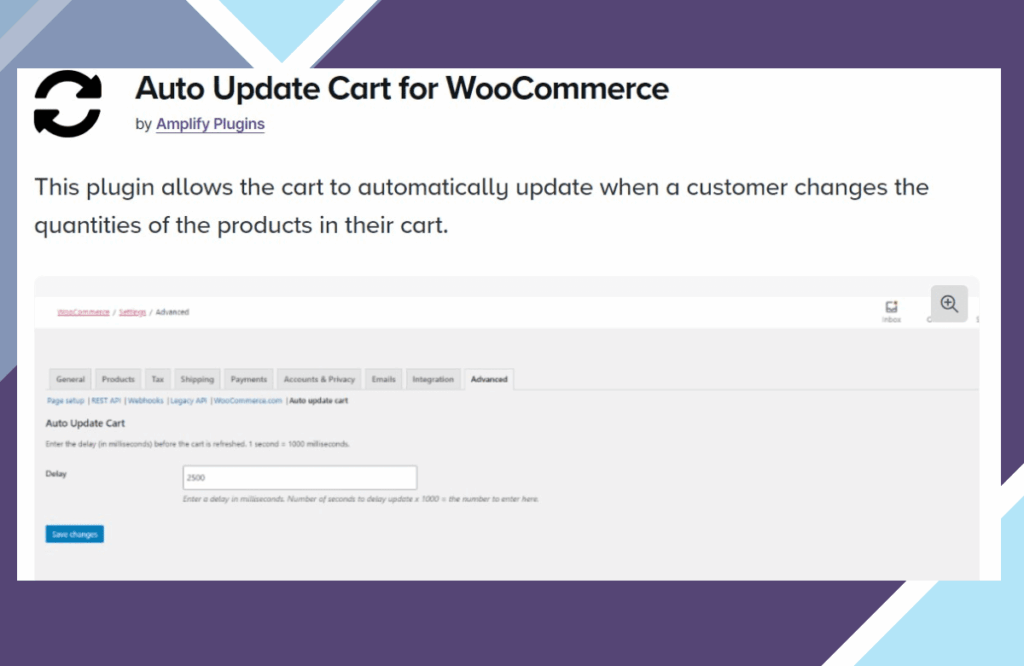 Auto Update Cart for WooCommerce