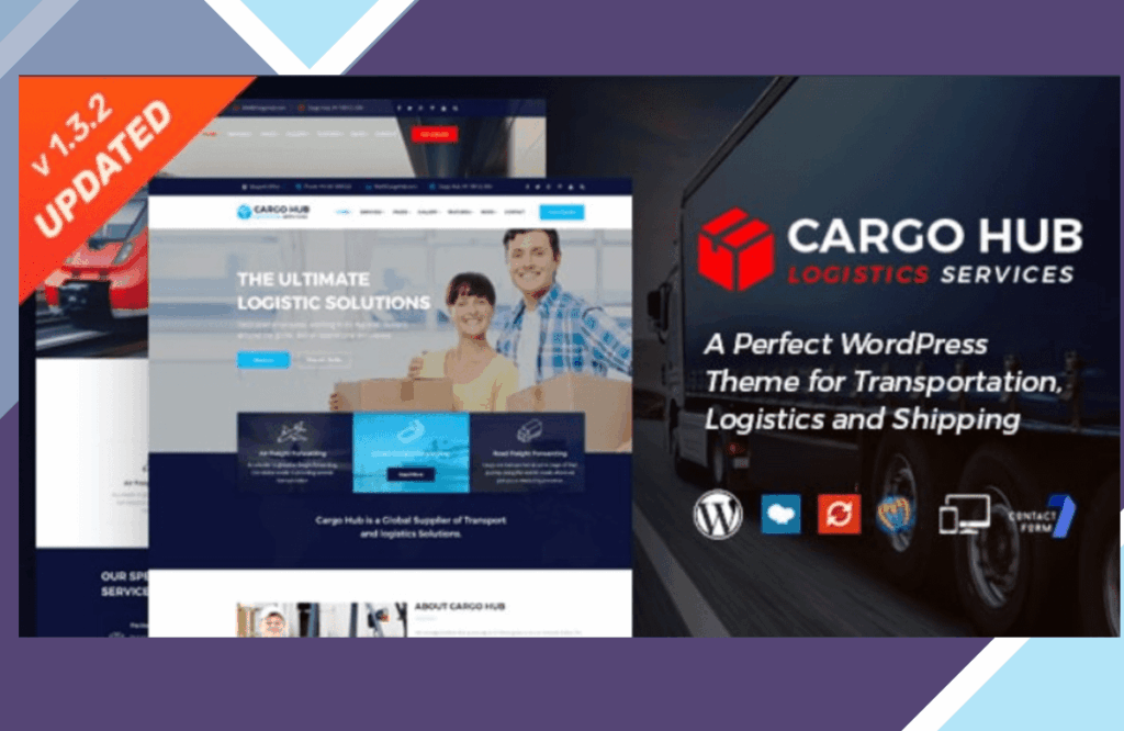 Cargo HUB – Transportation and Logistics WordPress Theme