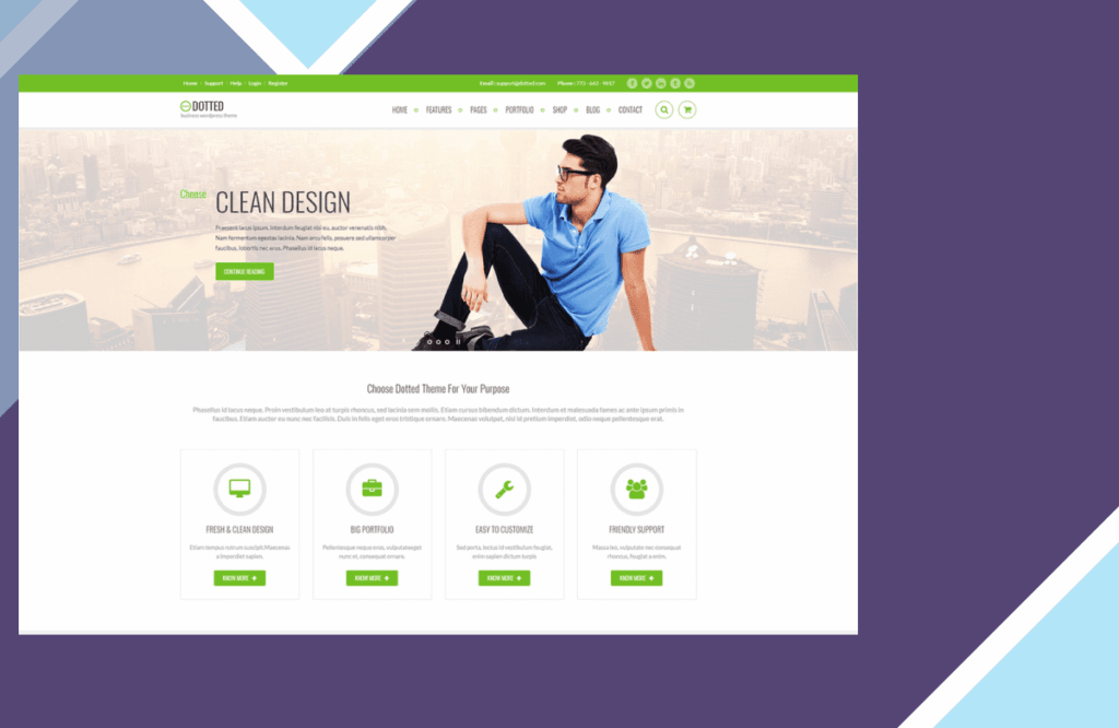 Dotted Corporate Multipurpose WordPress Theme