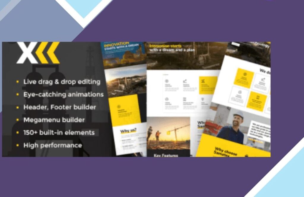 Samatex – Industrial WordPress Theme
