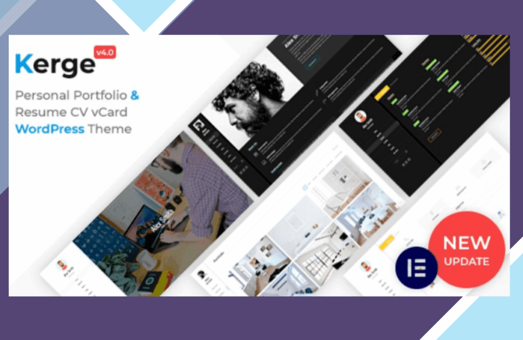 Kerge – Resume WordPress Theme