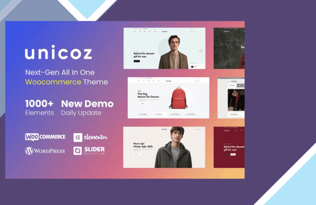 Unicoz – Elementor WooCommerce Theme