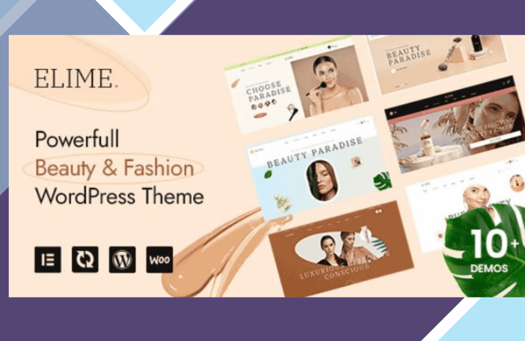 Elime – Multipurpose Cosmetics and Fashion WordPress Theme