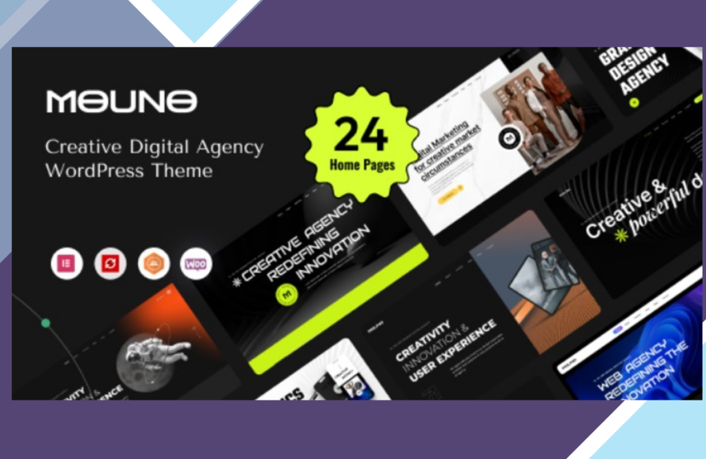 Mouno – Creative Digital Agency WordPress Theme