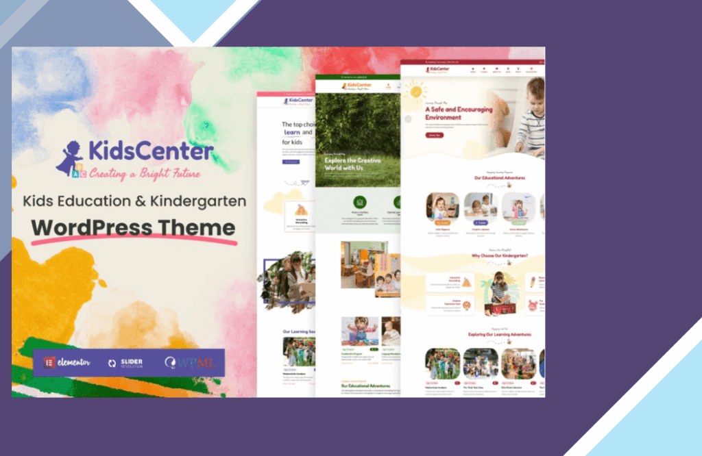 KidsCenter – Kid Care Education WordPress Theme