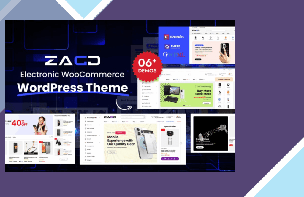 Zagg – Electronics WooCommerce WordPress Theme