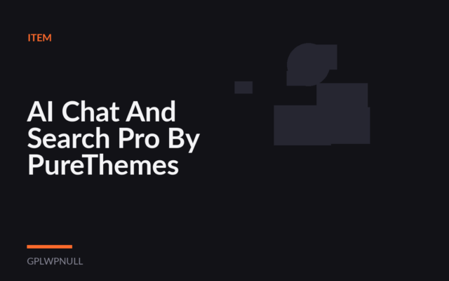 AI Chat And Search Pro By PureThemes